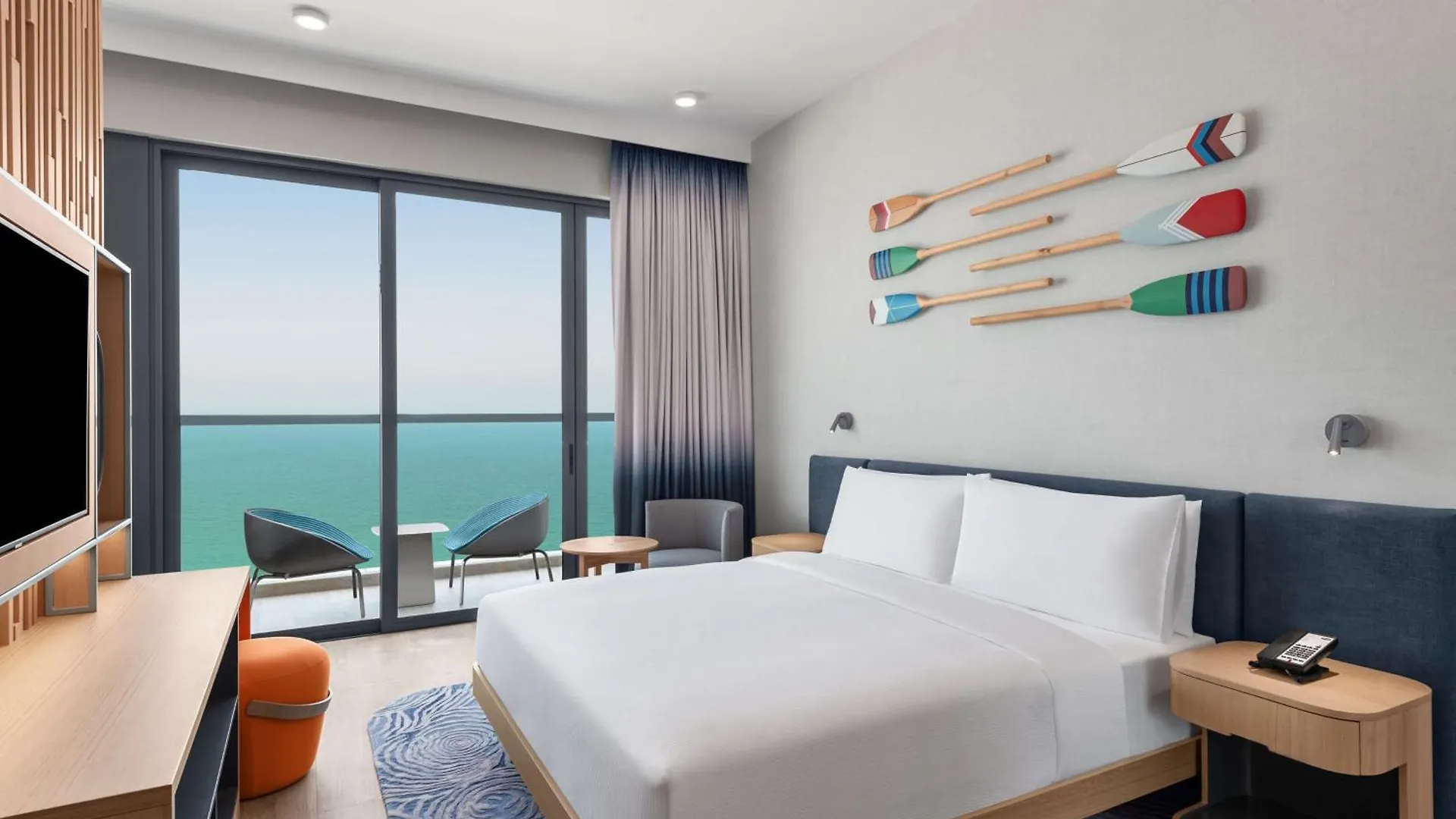Отель Hampton By Hilton Marjan Island Рас-эль-Хайма 4*,