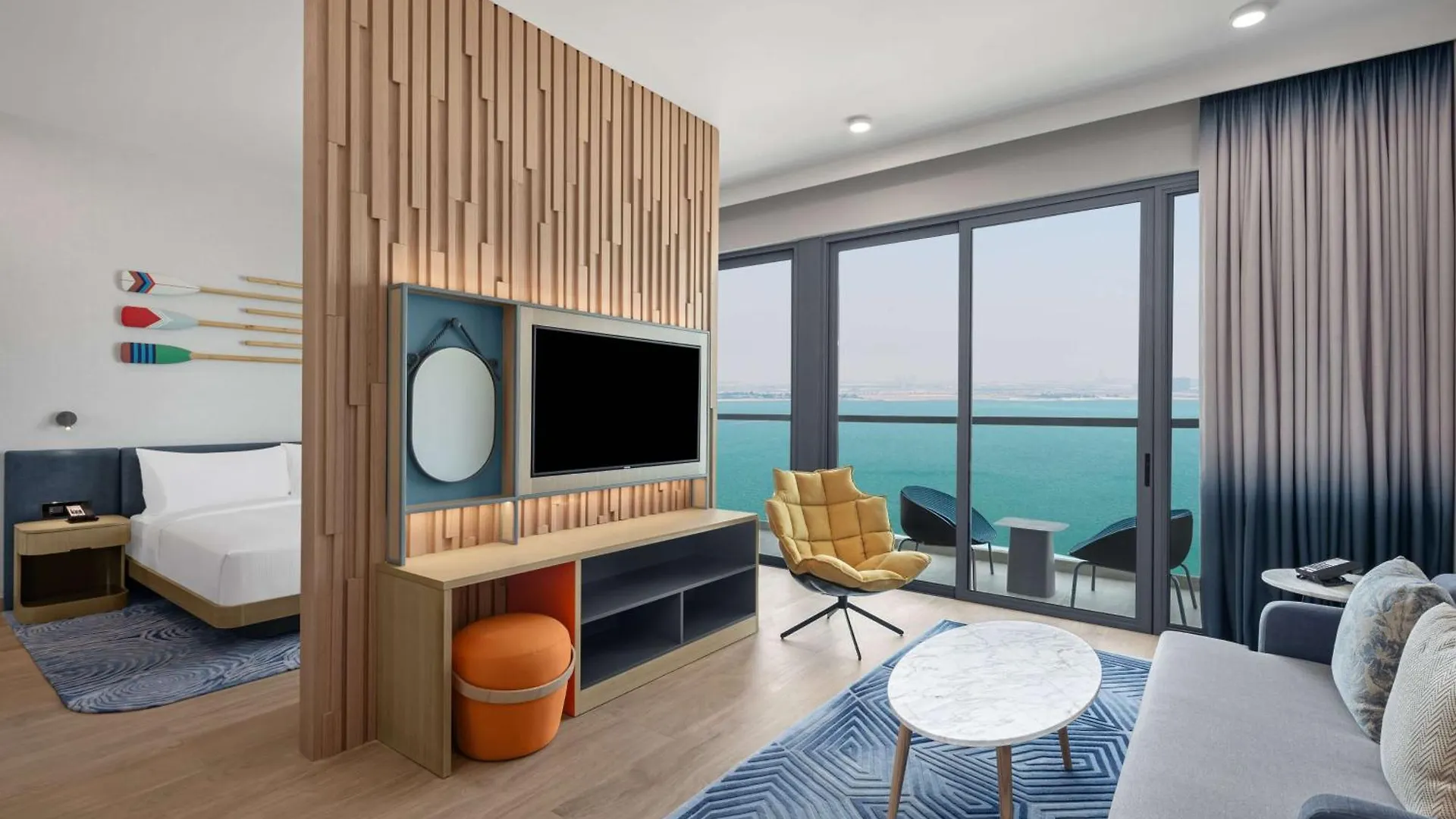 **** Курортный комплекс Отель Hampton By Hilton Marjan Island Рас-эль-Хайма ОАЭ