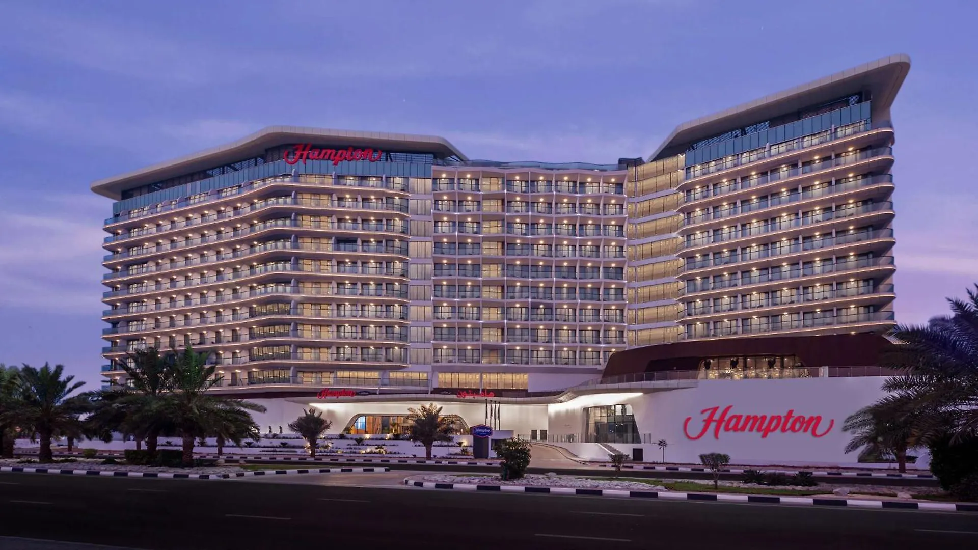 Отель Hampton By Hilton Marjan Island Рас-эль-Хайма Курортный комплекс